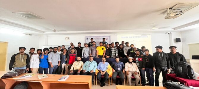 Guest Lecture on ” Special CAD/CAM Technologies”